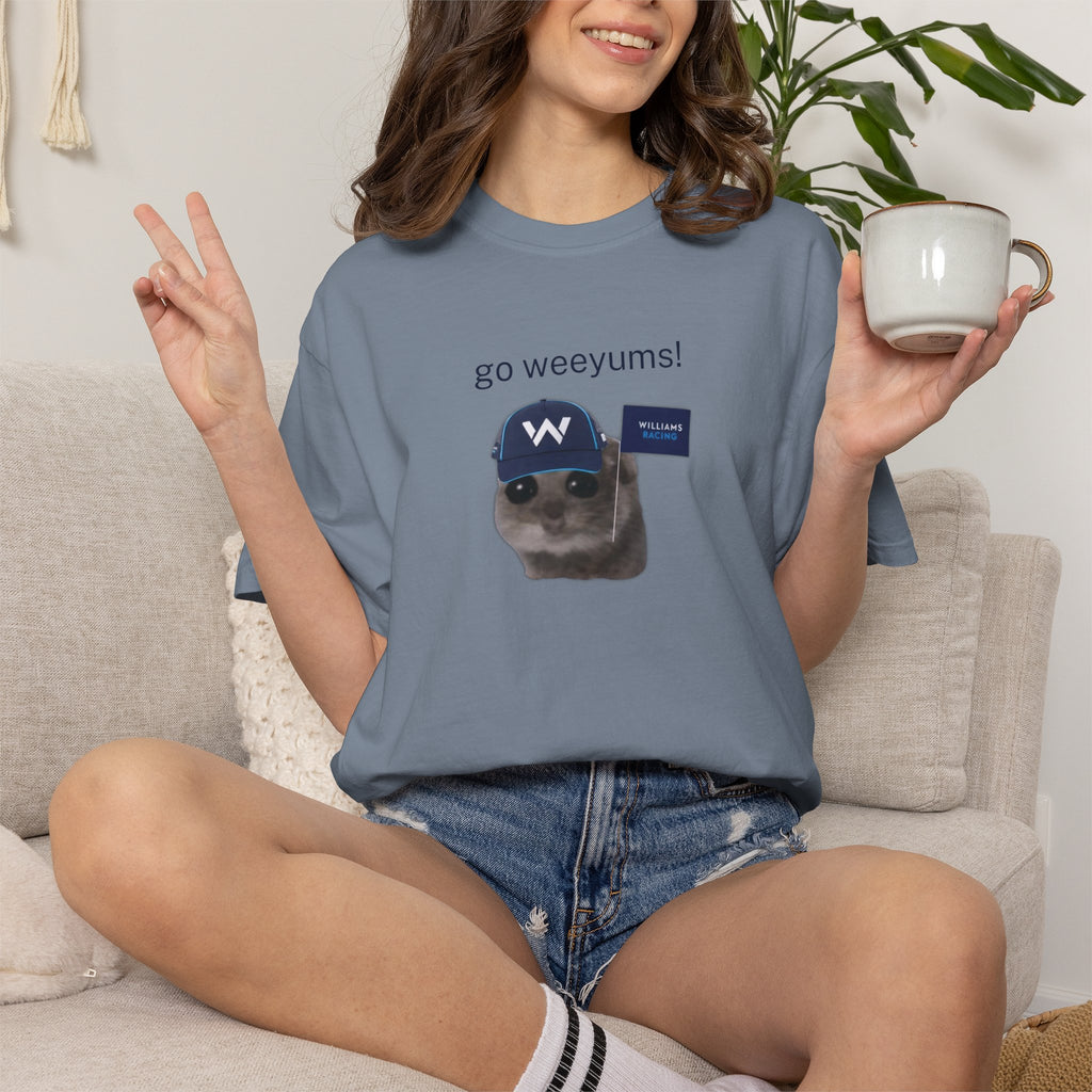 Williams Racing F1 Memes T-Shirt, Go Weeyums Shirt, Funny Formula 1 Tee, Carlos Sainz