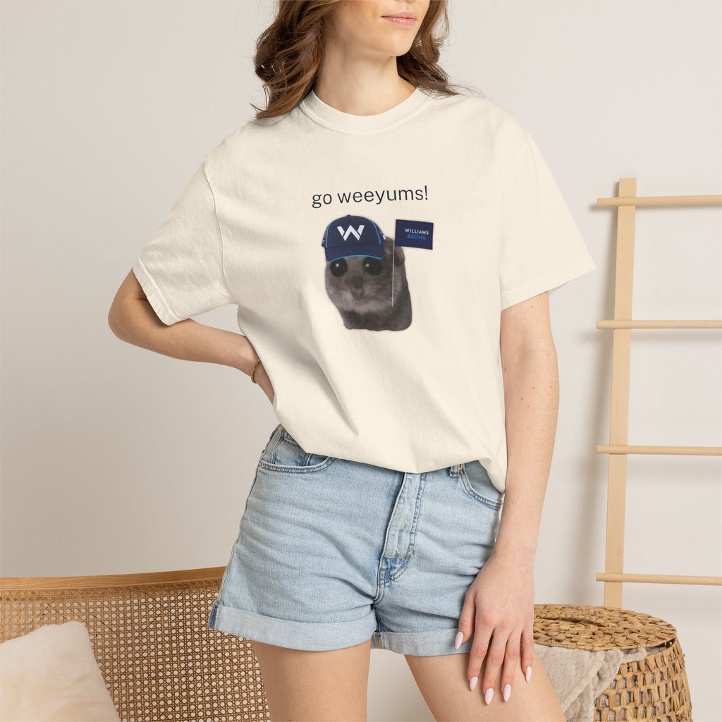 Williams Racing F1 Memes T-Shirt, Go Weeyums Shirt, Funny Formula 1 Tee, Carlos Sainz