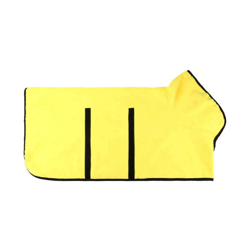Pet Bathrobe Fast Drying Towel, QuickDry Pet Bathrobe