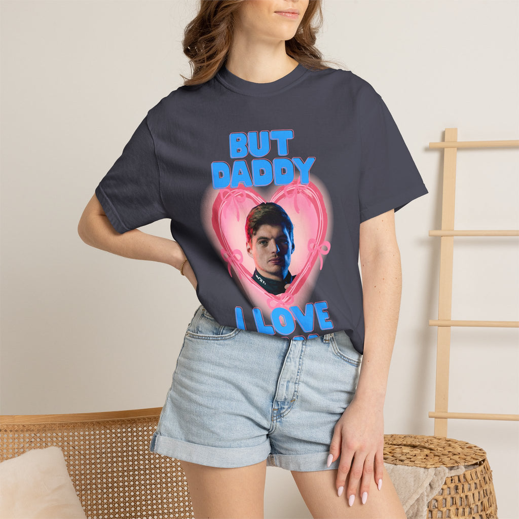 Customized Formula 1 "But Daddy I Love Him", F1 Fan Gifts, Meme Funny Shirt