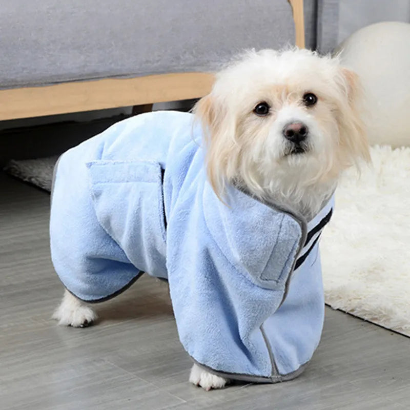Pet Bathrobe Fast Drying Towel, QuickDry Pet Bathrobe