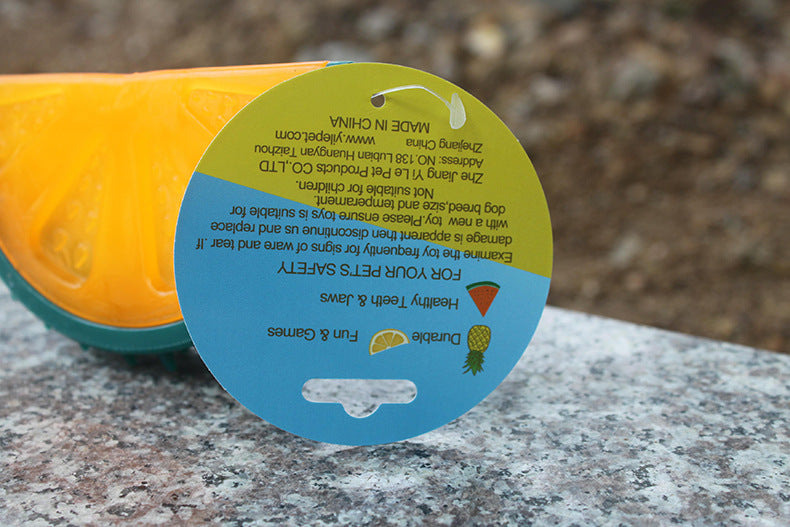 Dog Chew Toys, Fruity Fun Pet