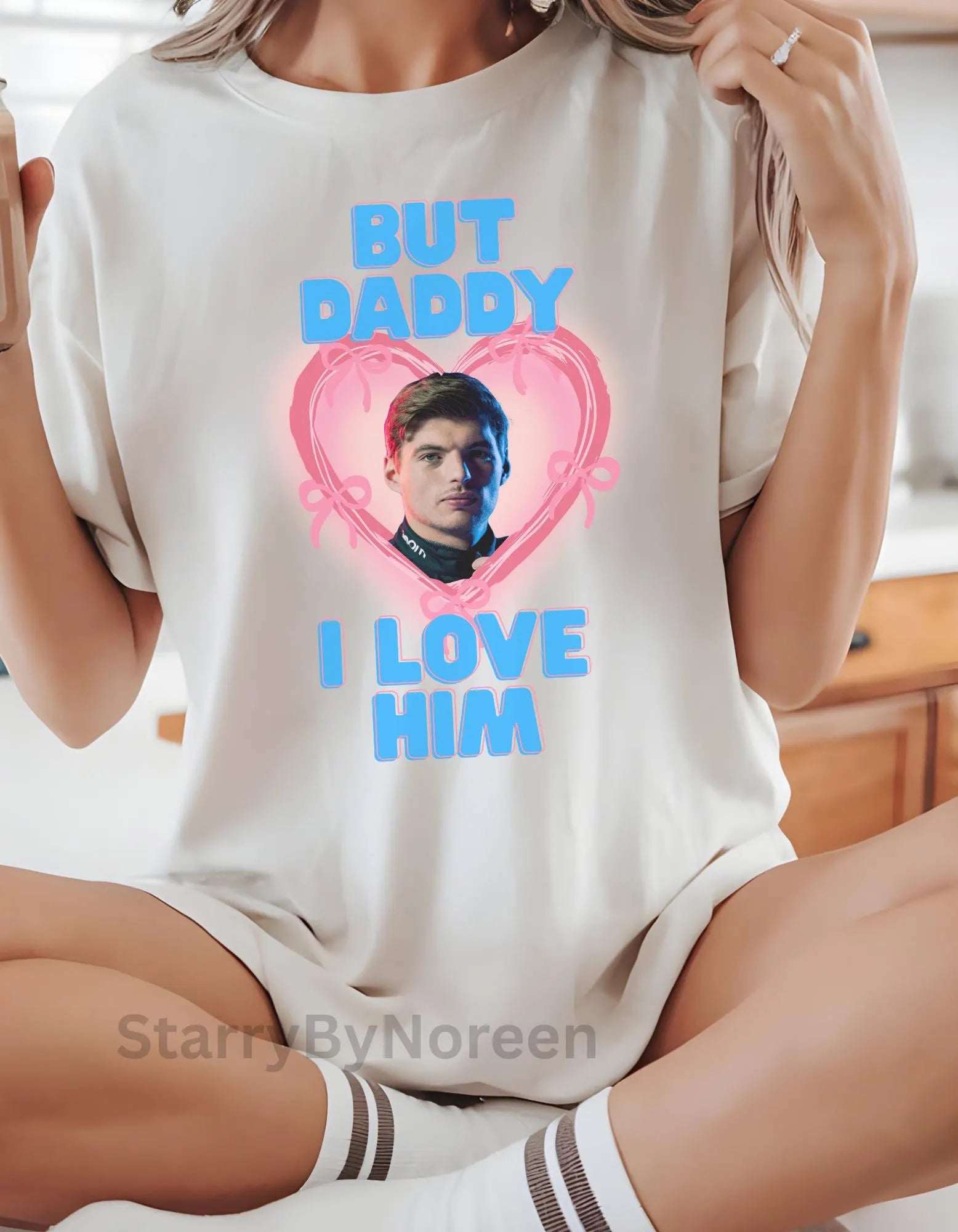 Customized Formula 1 "But Daddy I Love Him", F1 Fan Gifts, Meme Funny Shirt