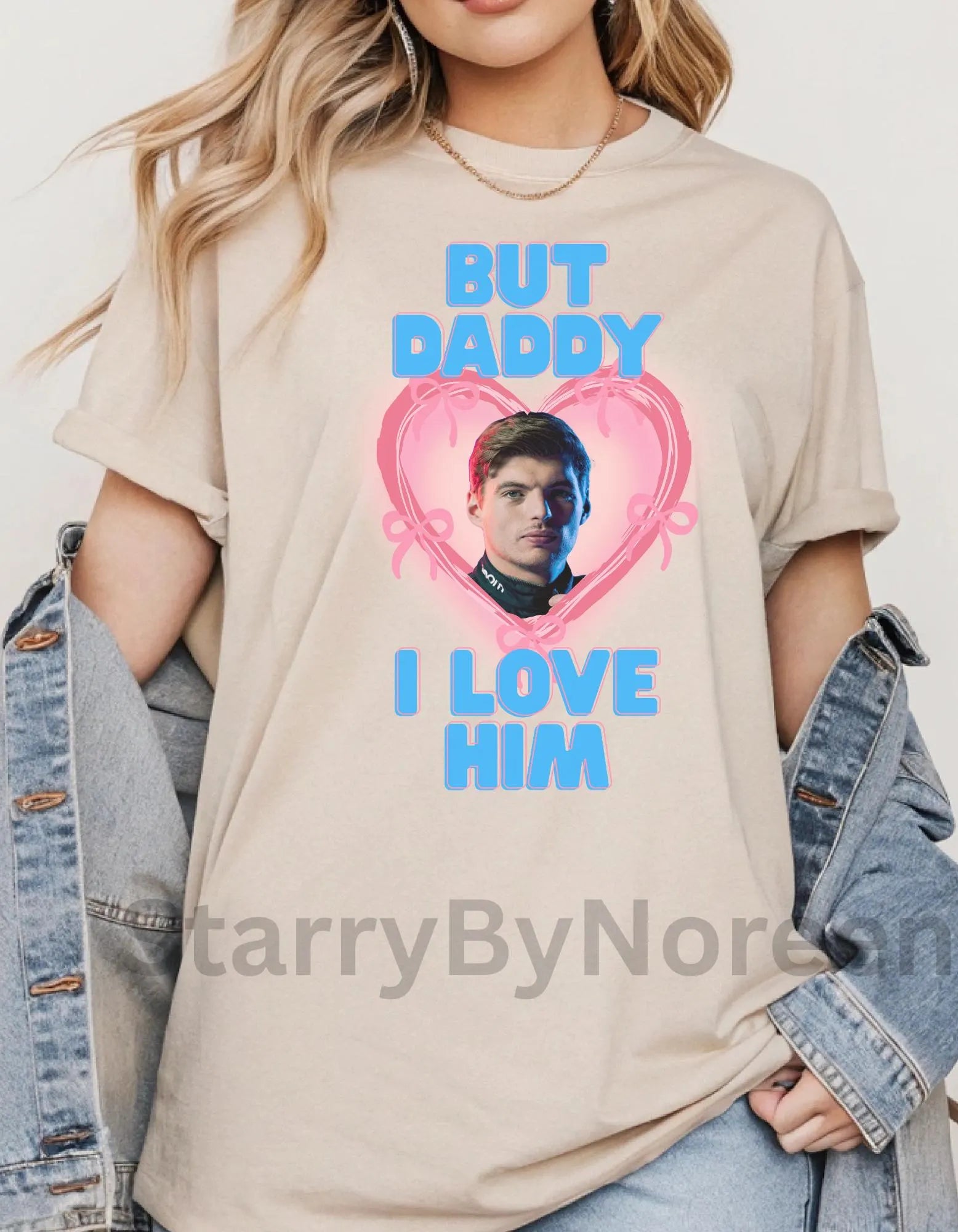 Customized Formula 1 "But Daddy I Love Him", F1 Fan Gifts, Meme Funny Shirt