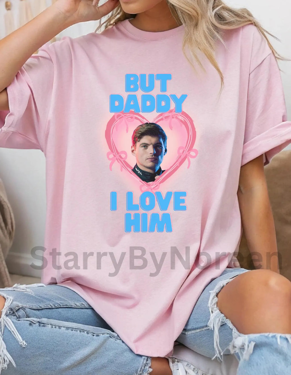 Customized Formula 1 "But Daddy I Love Him", F1 Fan Gifts, Meme Funny Shirt
