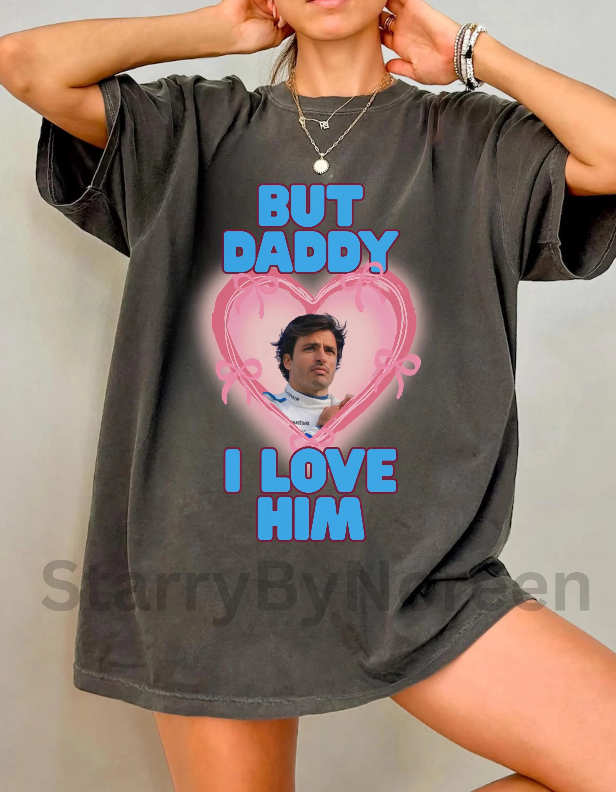 Carlos Sainz Funny F1 "But Daddy I Love Him", Formula 1 Fan Gifts & Merch