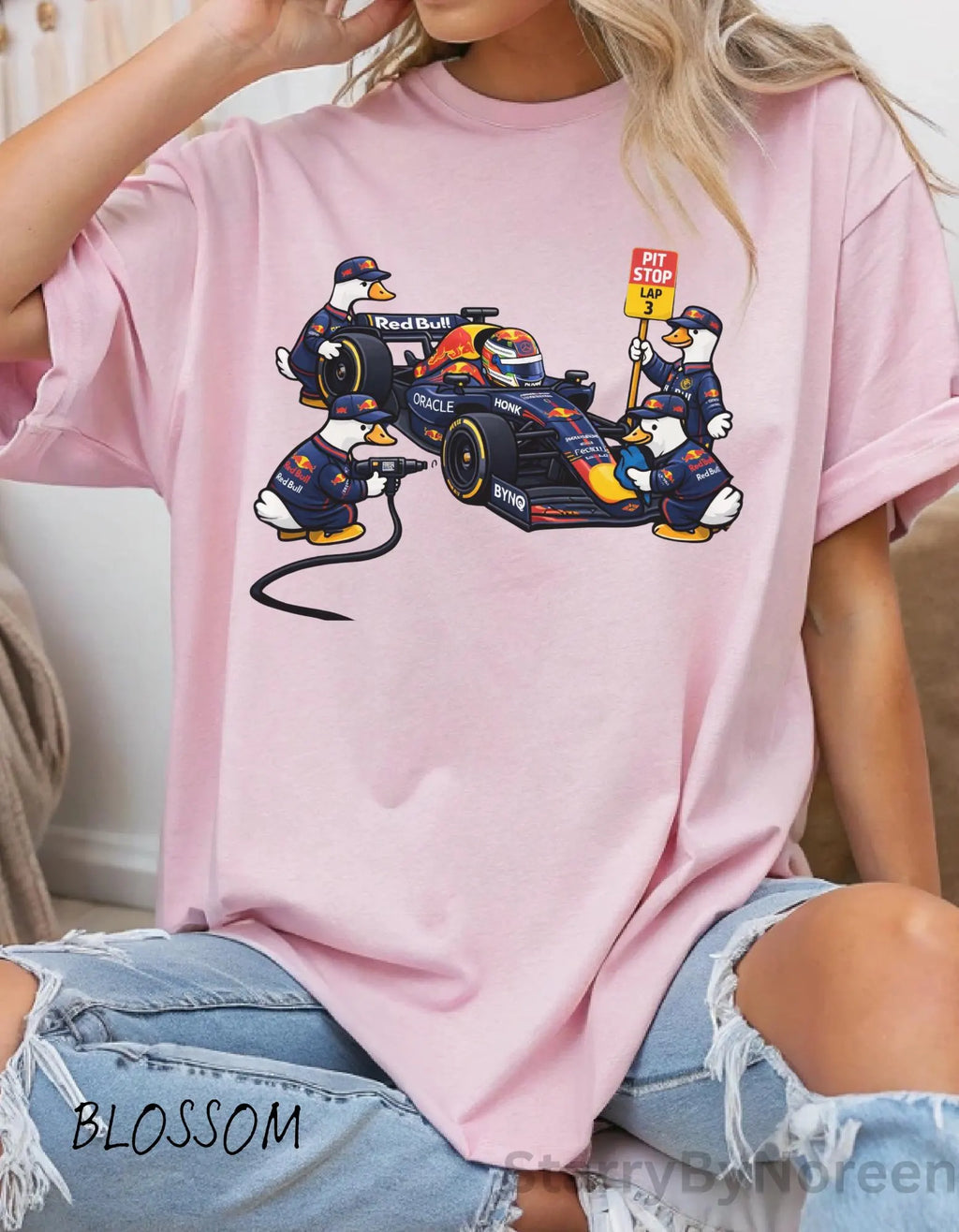 F1 Red Bull Racing Silly Goose Shirt, Pit Crew Tee, Formula 1 Racing T-shirt