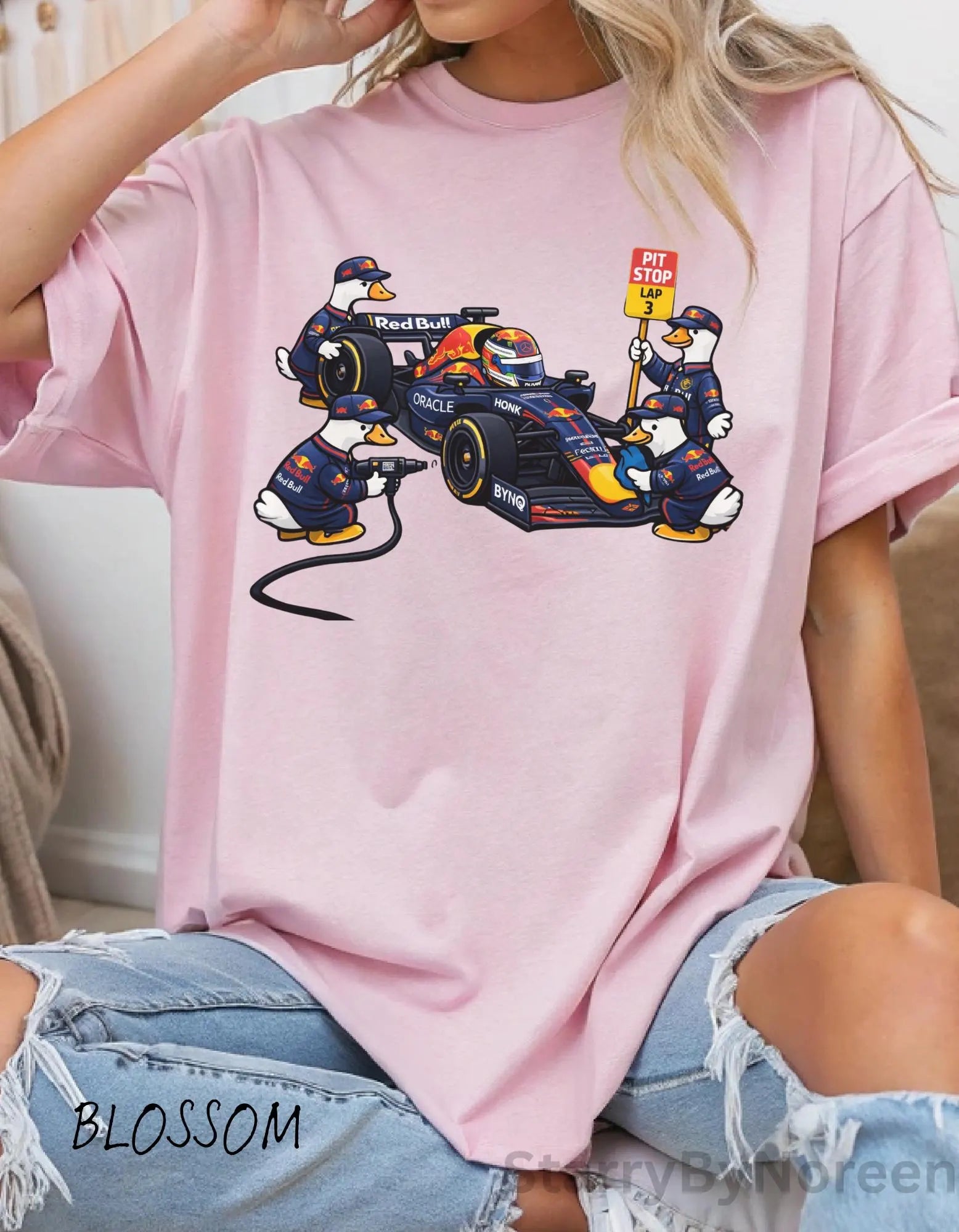 F1 Red Bull Racing Silly Goose Shirt, Pit Crew Tee, Formula 1 Racing T-shirt