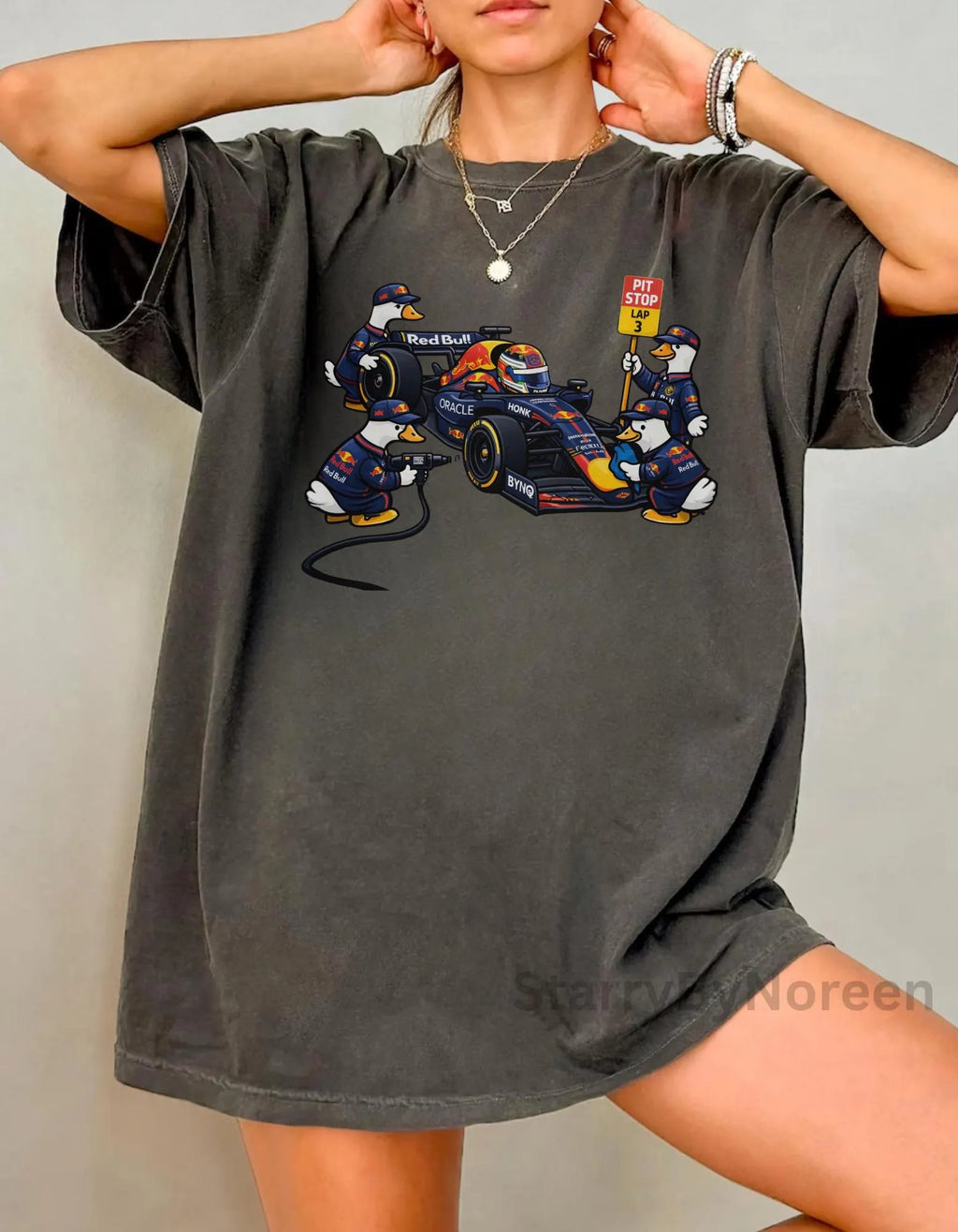 F1 Red Bull Racing Silly Goose Shirt, Pit Crew Tee, Formula 1 Racing T-shirt