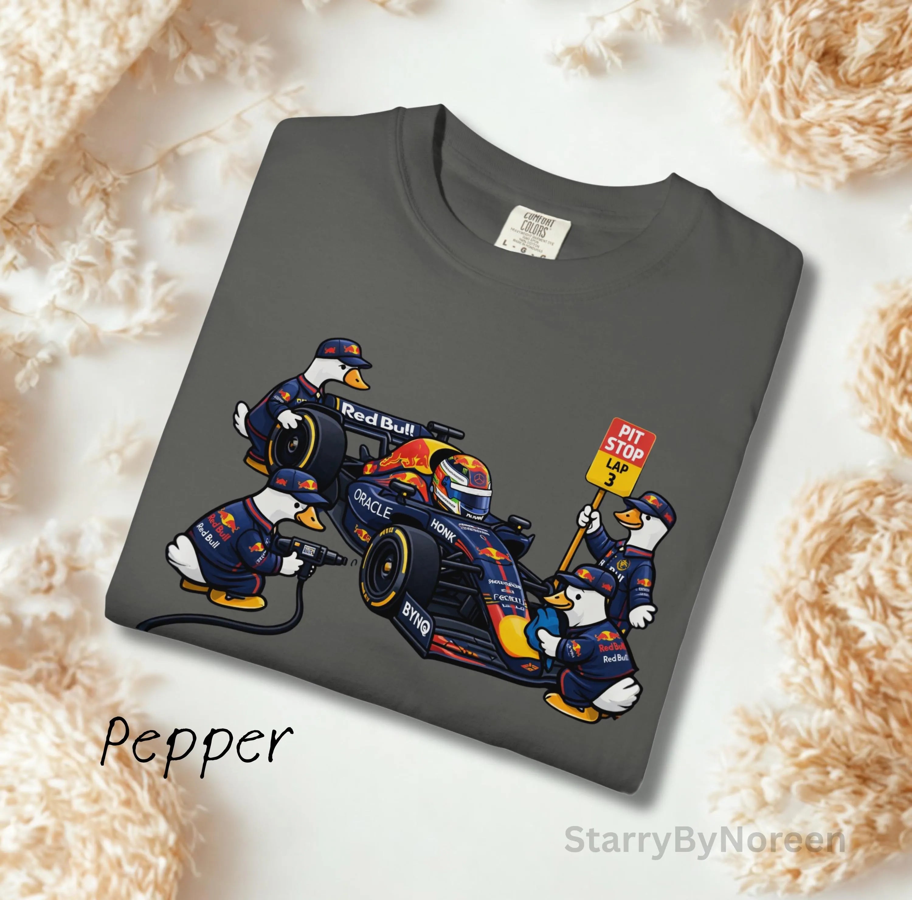 F1 Red Bull Racing Silly Goose Shirt, Pit Crew Tee, Formula 1 Racing T-shirt
