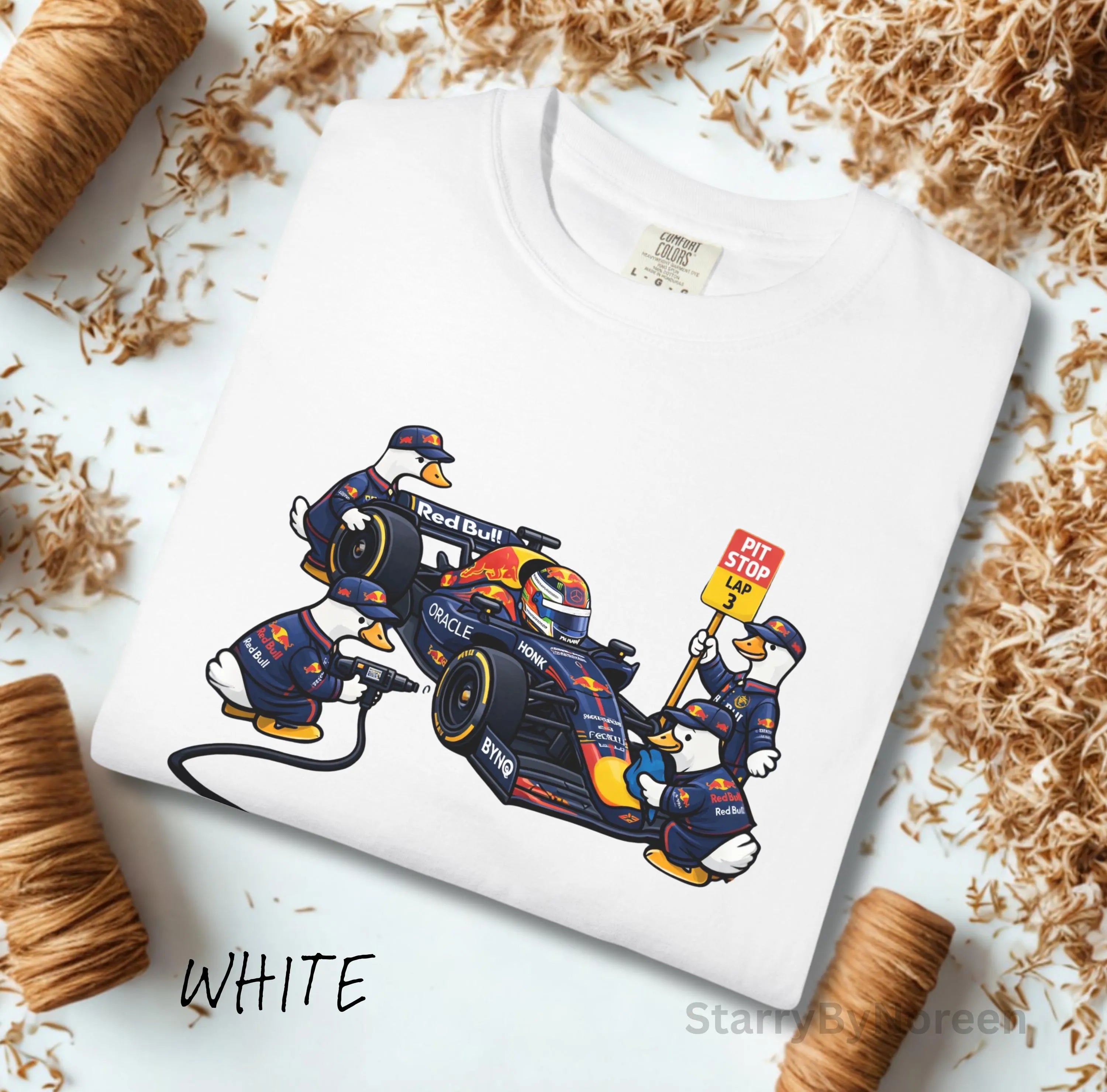 F1 Red Bull Racing Silly Goose Shirt, Pit Crew Tee, Formula 1 Racing T-shirt