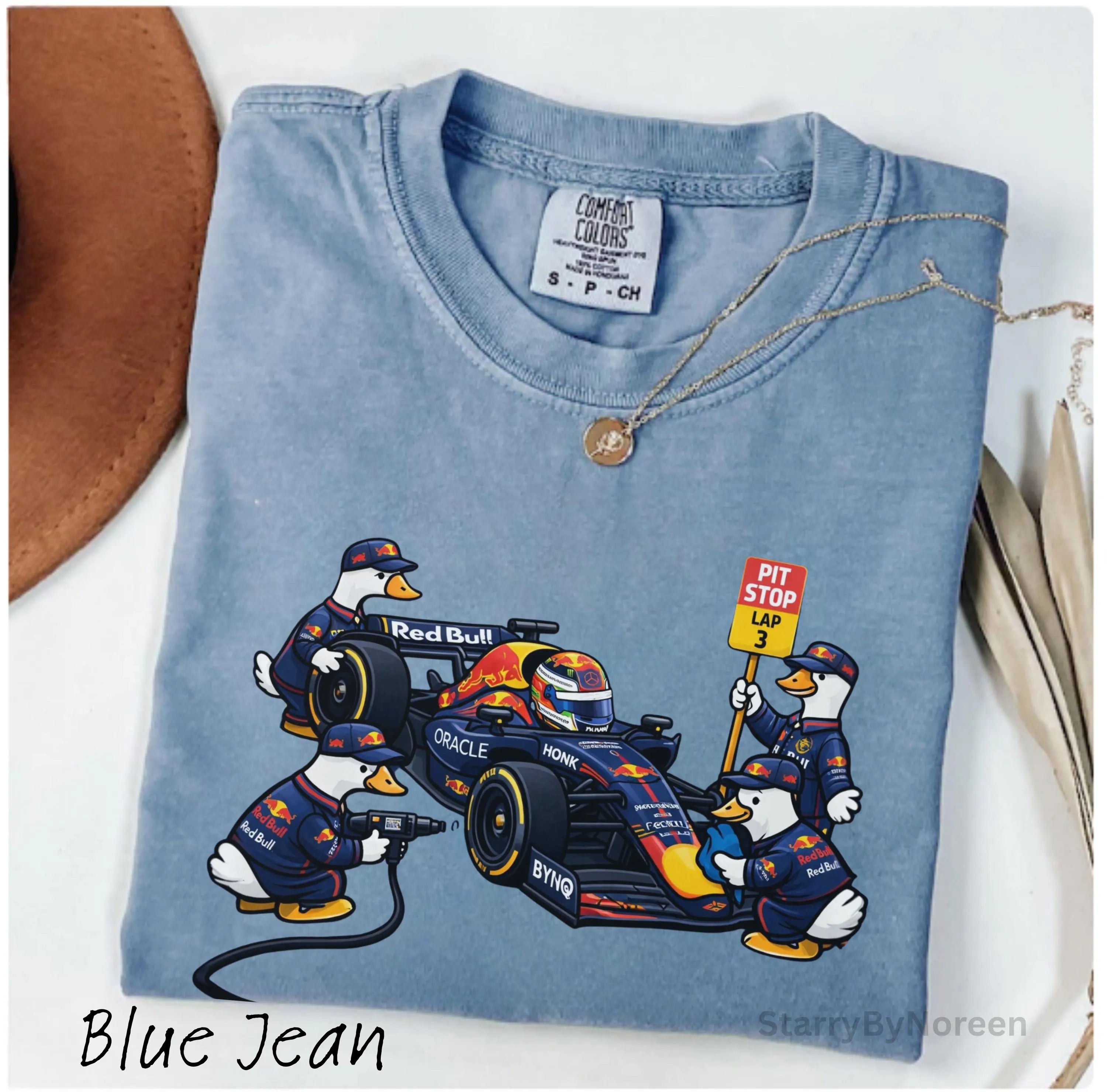 F1 Red Bull Racing Silly Goose Shirt, Pit Crew Tee, Formula 1 Racing T-shirt