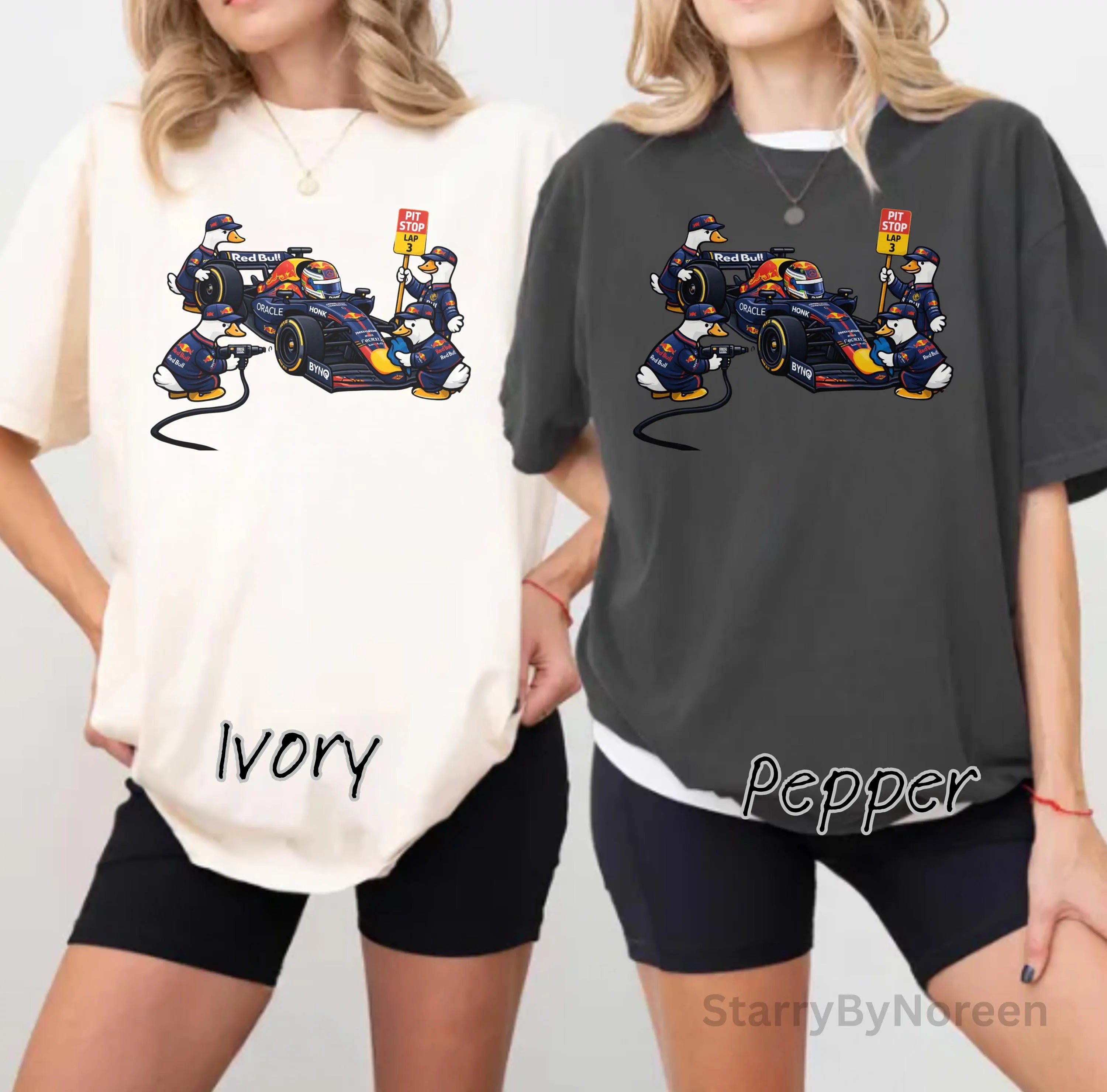 F1 Red Bull Racing Silly Goose Shirt, Pit Crew Tee, Formula 1 Racing T-shirt