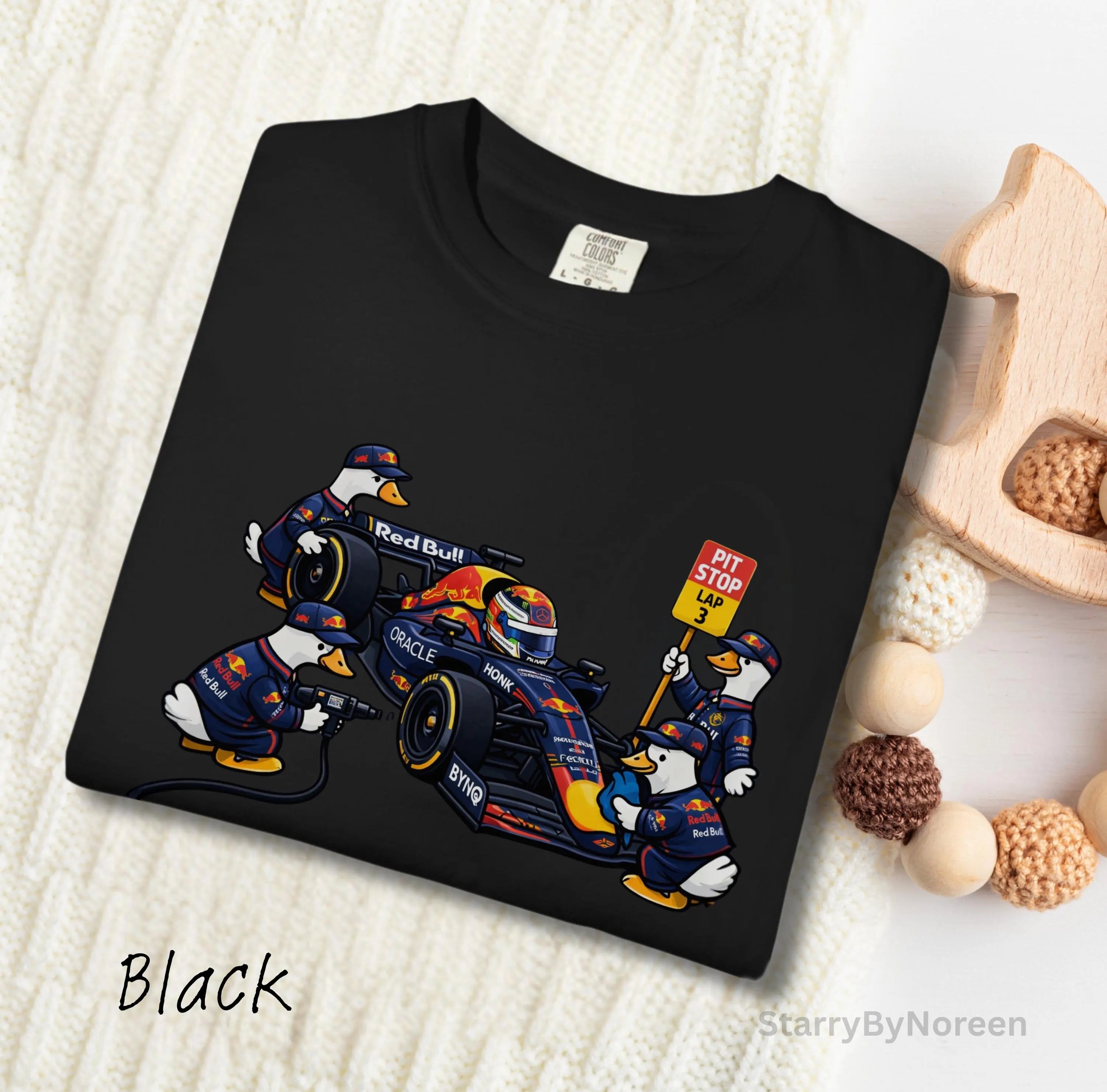 F1 Red Bull Racing Silly Goose Shirt, Pit Crew Tee, Formula 1 Racing T-shirt