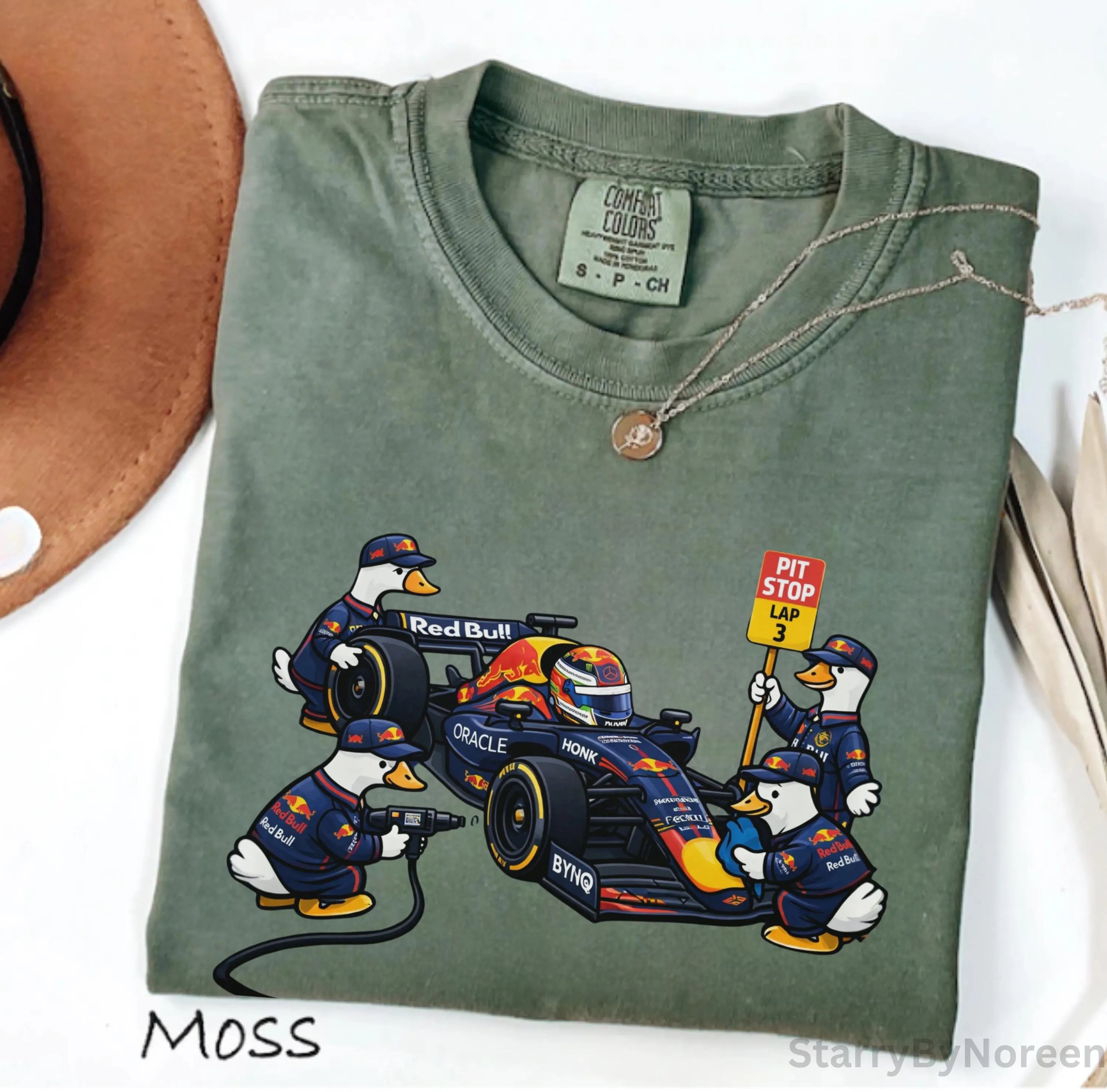 F1 Red Bull Racing Silly Goose Shirt, Pit Crew Tee, Formula 1 Racing T-shirt