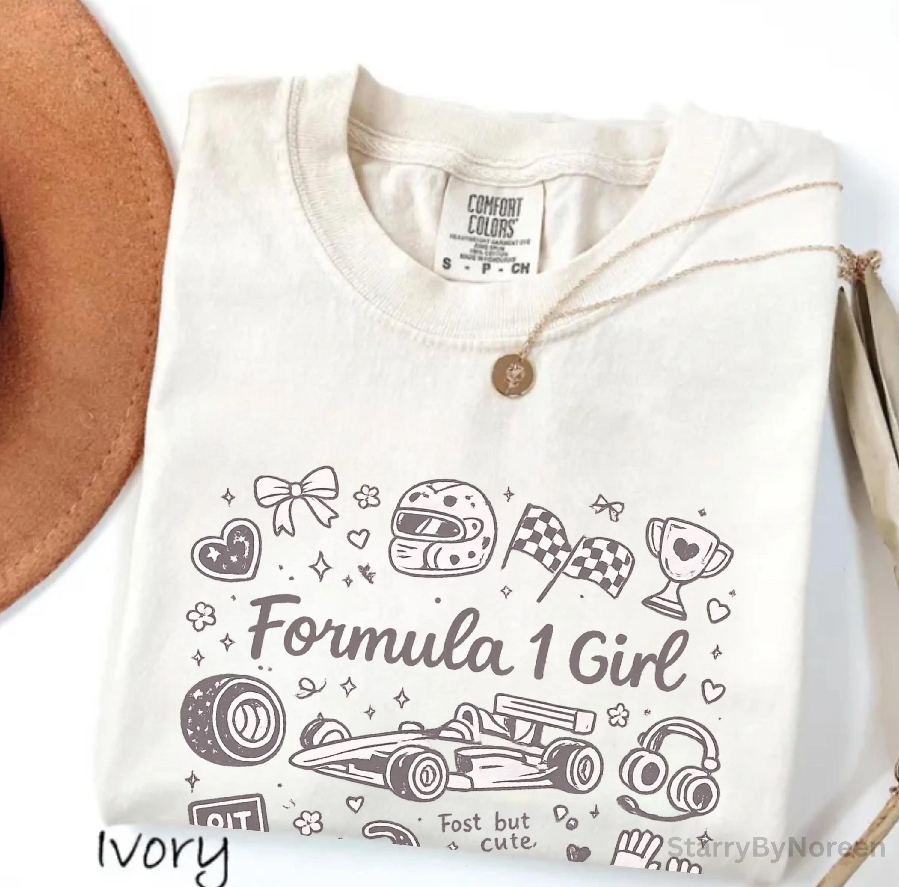 Formula 1 Girl Shirt, Racing Graphic T-Shirt, Motorsport Lover Gift, F1 Fan Tee